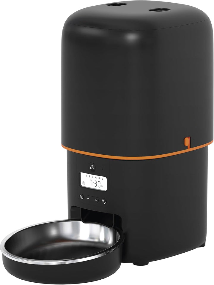 EMOS - Futterautomat 4 l - Pet Care Futterspender - Trockenfutter Automat für Katze & Hund mit Progr