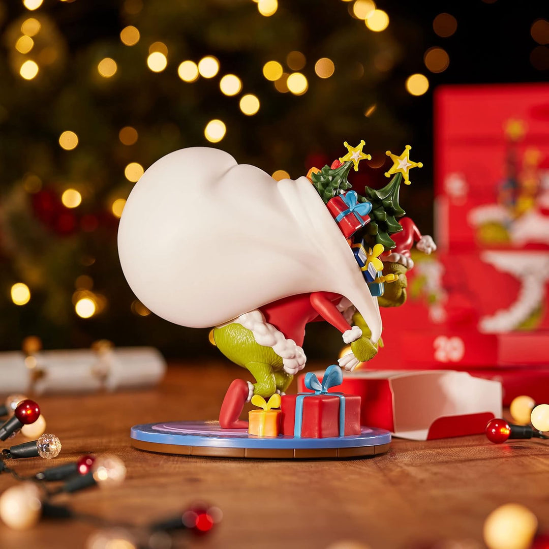 CC Countdown Characters Dr Seuss The Grinch Adventskalender Charakter Statue Offizieller Grinch-Merc