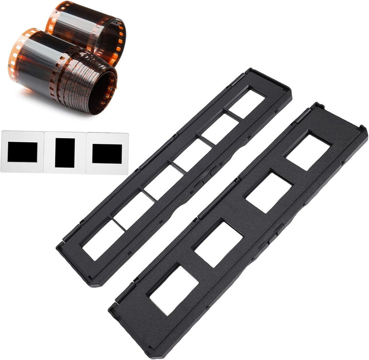 Filmscanner-Halterungsset, 135-mm-Dia-4-Loch- und 35-mm-Langschubladen-Dia-Negativfilmhalter 6-Loch,