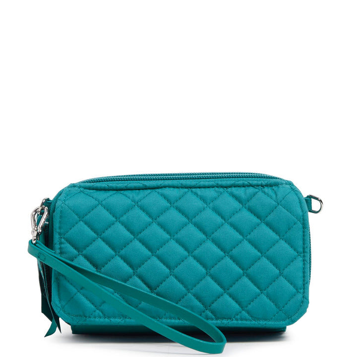 Vera Bradley Damen Iconic RFID All in One Crossbody, Signature Cotton Umhängetasche, Handtasche Fore