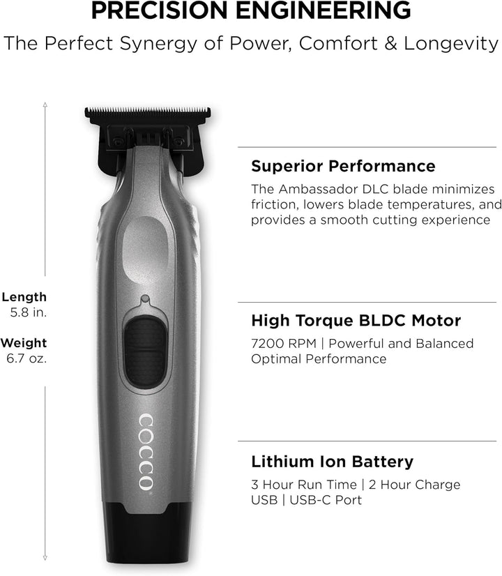 Cocco Veloce Pro Trimmer Grey - Trimmer