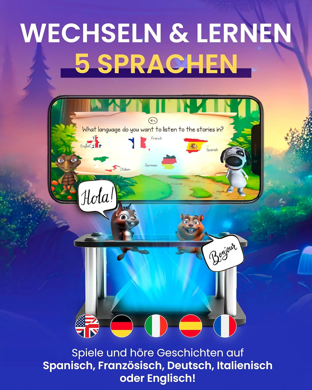 Heromask Tales Pro Riesenversion – EIN 3D-Geschichtenerzähler in Einer Pyramide [4–10 Jahre] | EIN p
