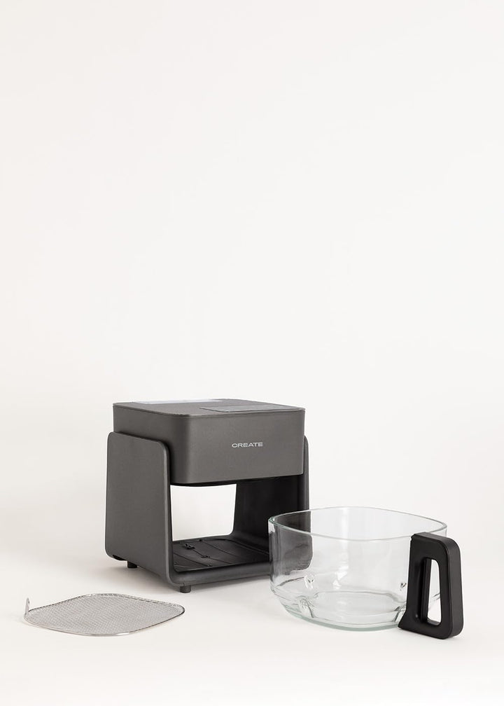 CREATE/AIR FRYER MIST/Ölfreie Heissluftfritteuse 4.2L mit Wasserdampfgarer Schwarz/Fassungsvermögen