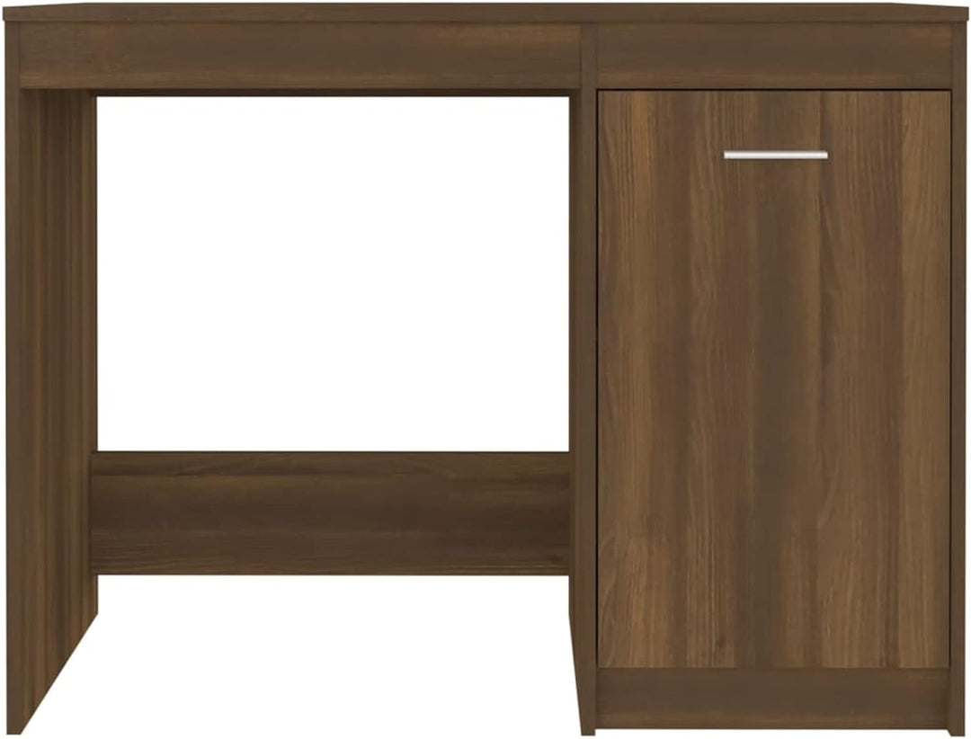 Susany Schreibtisch mit Eingebauten Schrank Computertisch Bürotisch Laptoptisch Büromöbel PC Tisch A