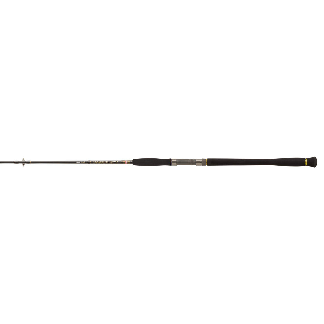 PENN Legion Cat Silver Spinnrute – Waller-Spinnrute mit Fuji Ringen und Fuji Rollenhalter – Inklusiv