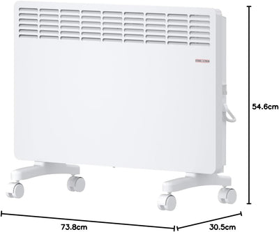 STIEBEL ELTRON neue Elektroheizung Standgerät für ca. 25 m², TÜV geprüft, Konvektor-Heizung mit einf