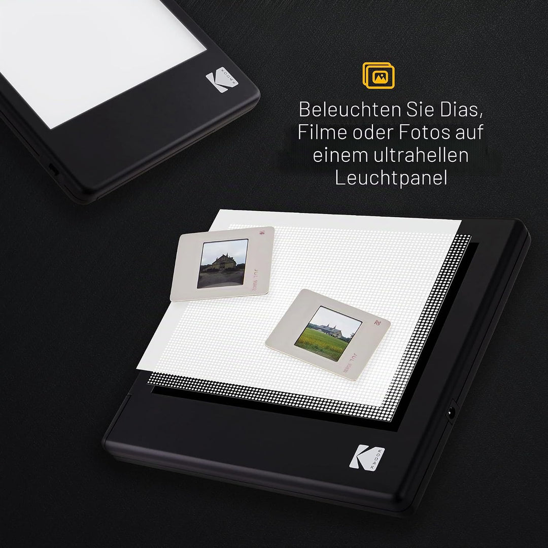 KODAK LED-Lichtbox, 12,7 x 10,2 cm, für Negative, Dias und Filme, beleuchtetes Brett zum Betrachten