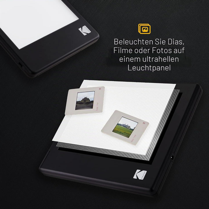 KODAK LED-Lichtbox, 12,7 x 10,2 cm, für Negative, Dias und Filme, beleuchtetes Brett zum Betrachten