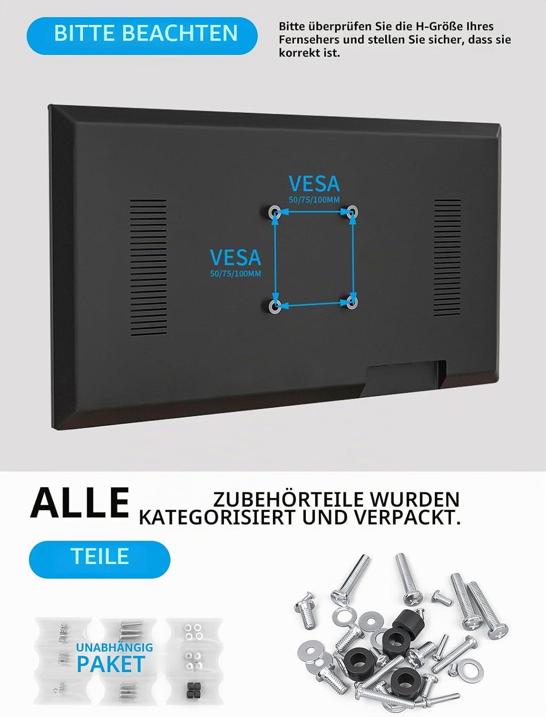 Dual Monitor Ständer Vertikaler Stapelbildschirm Freistehender Monitor Haltung Für Zwei 13 bis 34 Zo