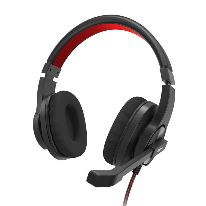 Hama Headset mit Mikrofon (kabelgebundene Kopfhörer USB A Anschluss, Aux, Stereo Headphones mit Kabe