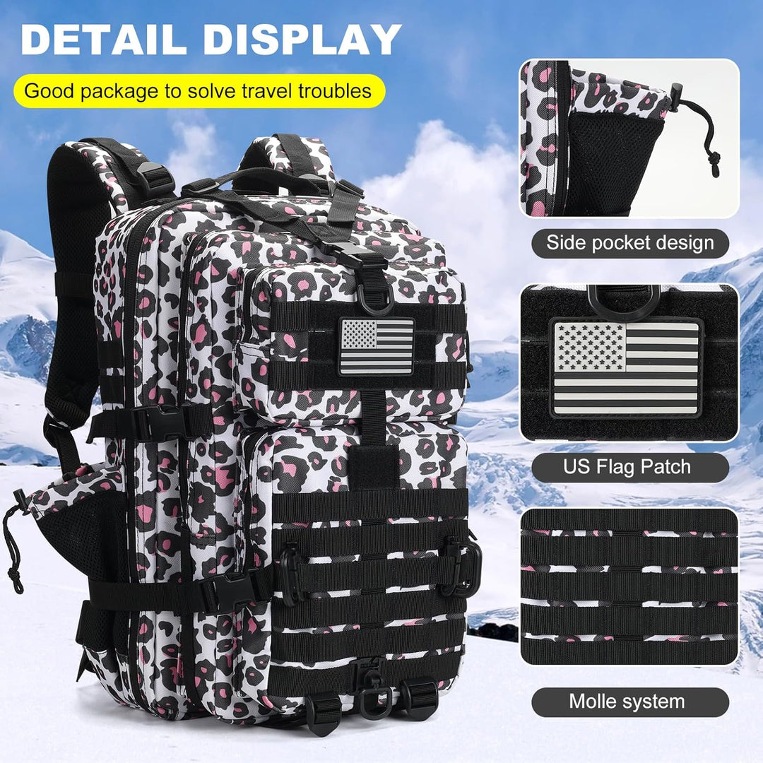 Hannibal Tactical Militär Taktischer Rucksack Cooper Rucksack Armee Assault Pack 3 Tage Bug Out Go B