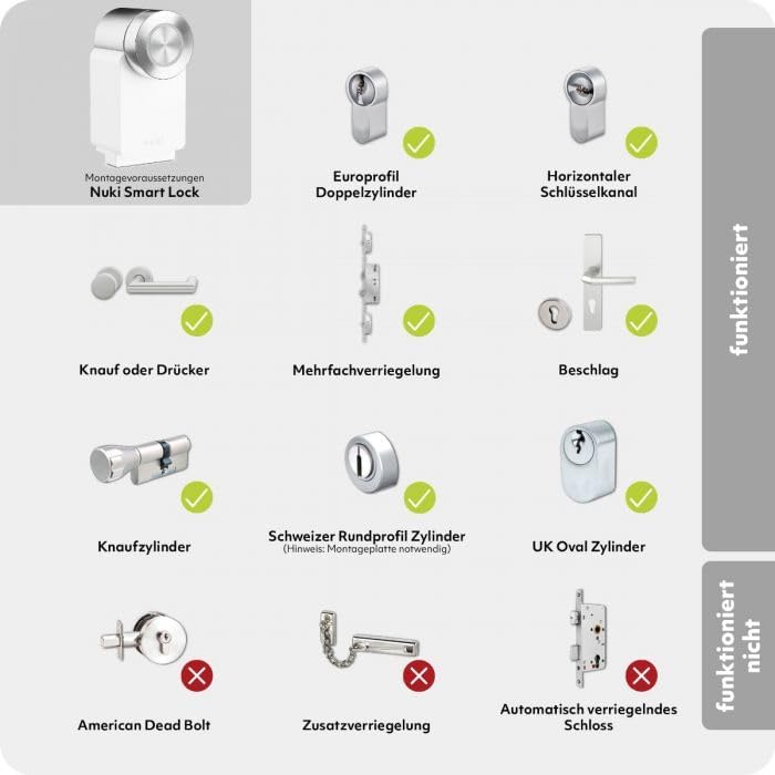 EKEY UNO 200302 Fingerprint mit Akku inkl. Nuki Smart Lock Pro (4. Generation) weiss Akkubetriebenes