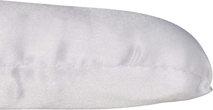 Relaxdays Kleiderbügel Satin, 10er Pack, weich gepolstert, 360° drehbarer Haken, dekorative Schleife