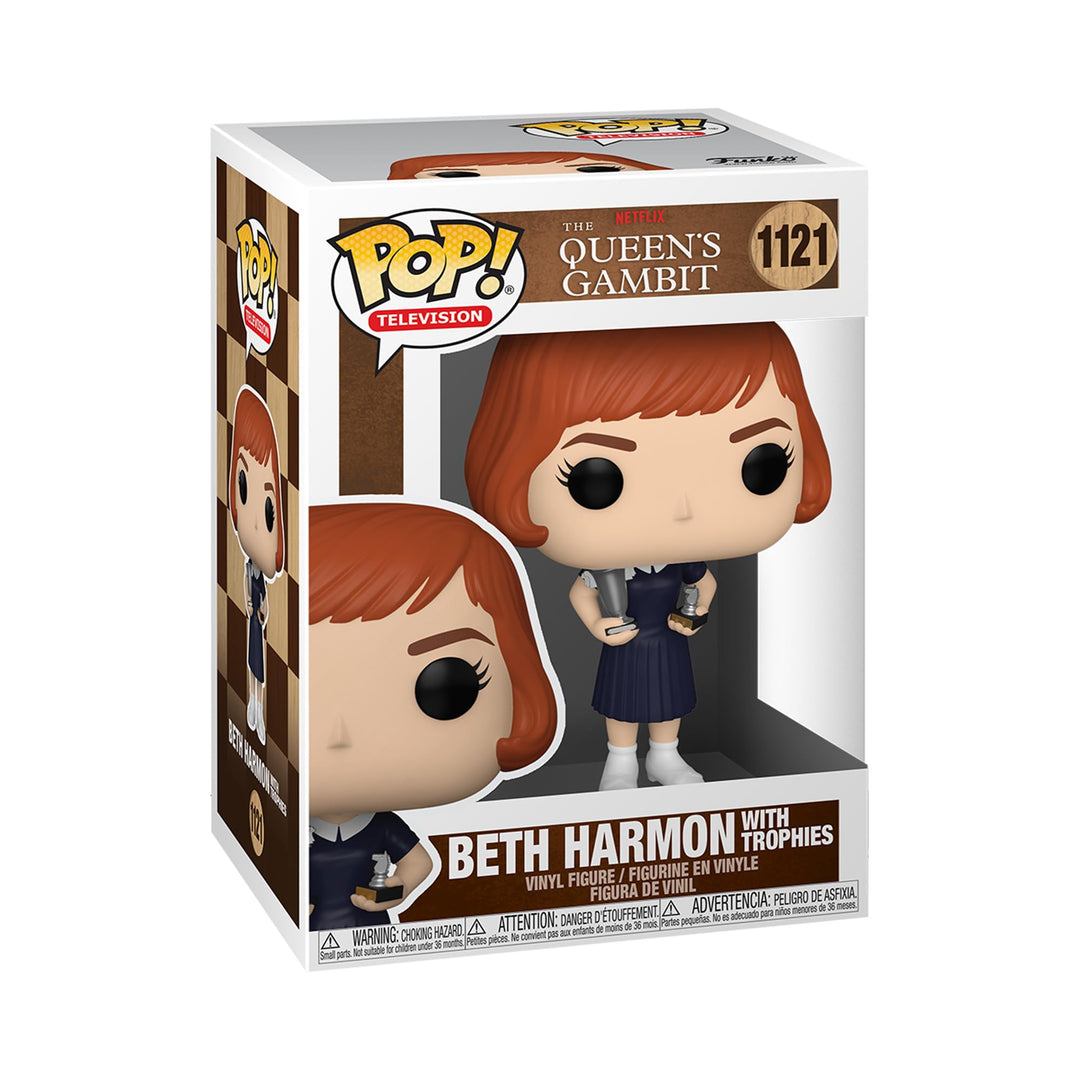 Funko POP! TV: Queens Gambit - Beth Harmon mit Trophies - Queen's Gambit - das Damengambit - Vinyl-S