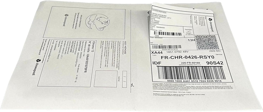 500 Blatt DIN A4 zu je 2 Etiketten (210 x 148,5 mm)= 1000 bedruckbare Etiketten, permanent haftend,