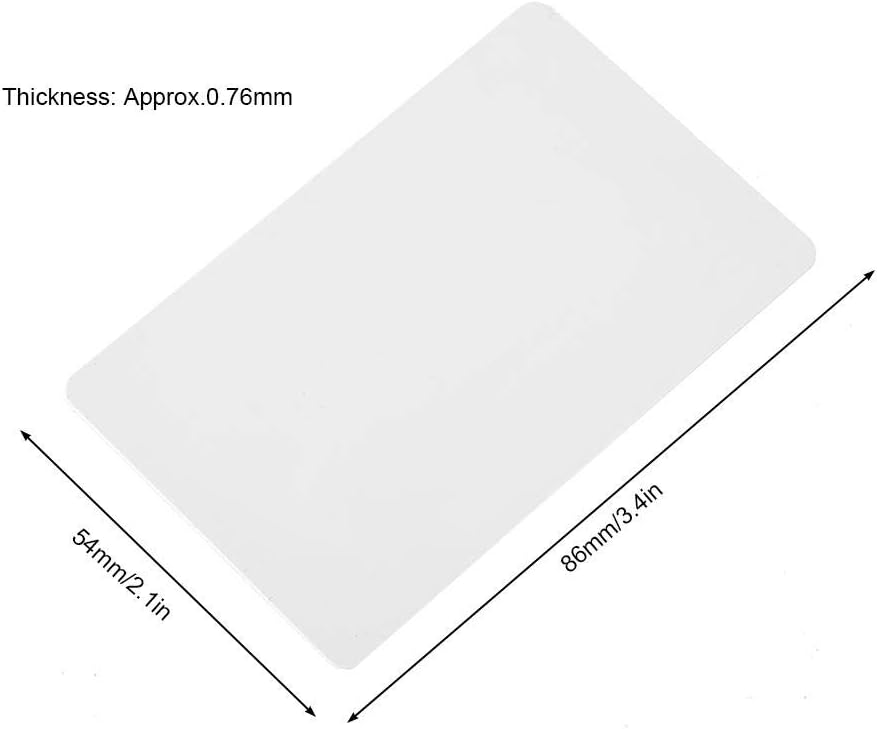 100 x RFID Karte Keycard/Schlüsselkarte 125KHz, EM4100 Smart Access Card, Classic RFID Proximity Sch