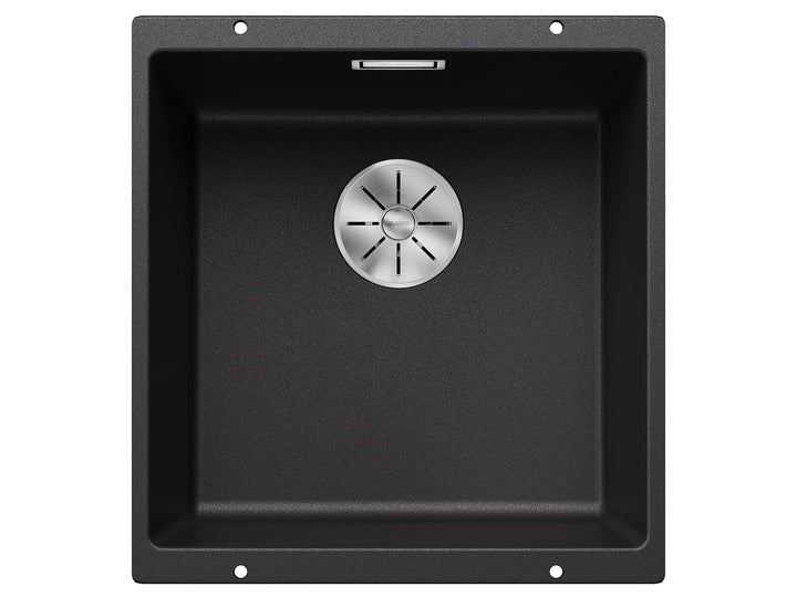 BLANCO SUBLINE 400-U | SILGRANIT anthrazit | Einbauart: Unterbau | ohne Ablauffernbedienung | 50er U