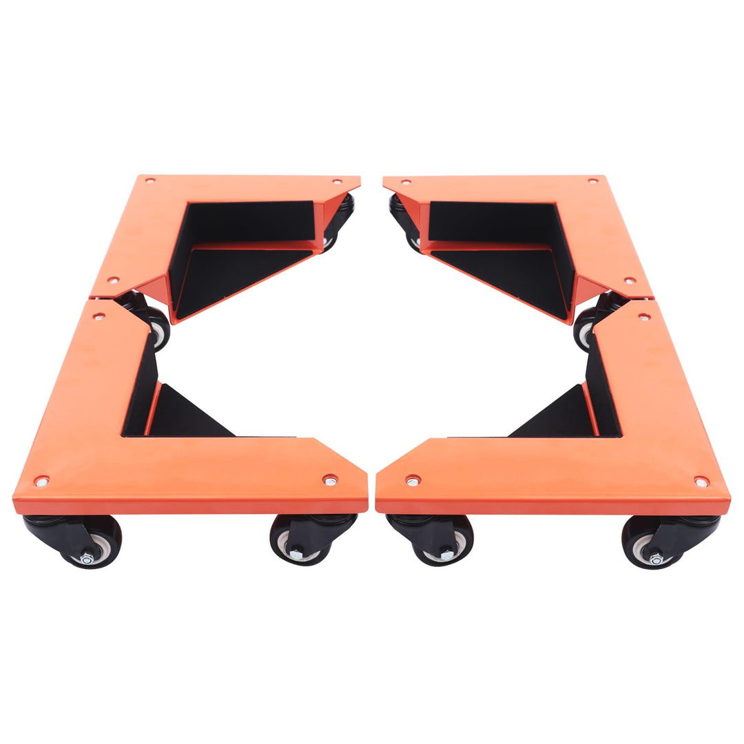 4X 3 Rad Möbel Dolly Roller, 1433 LBS Mover Schreibtischschrank Möbel Dollies Roller Schwerlastrolle