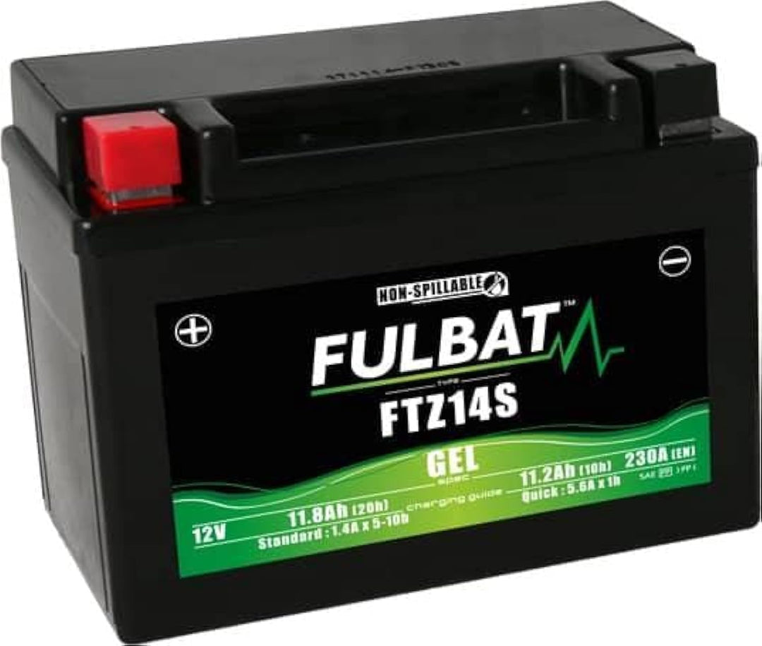 Accu Fulbat YTZ14S Gel SLA 12V 11.2Ah (Onderhoudsvrij)