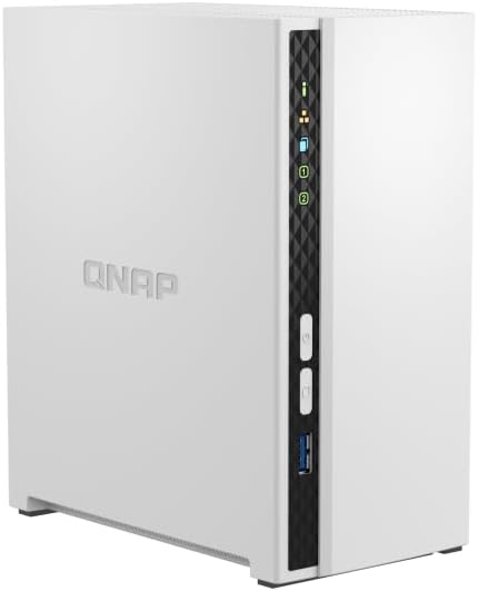 QNAP TS-233 ARM 4-Core Cortex-A55 2,0GHz Prozessor, 2 GB onboard 24 TB Bundle mit 2X 12 TB Bestpreis