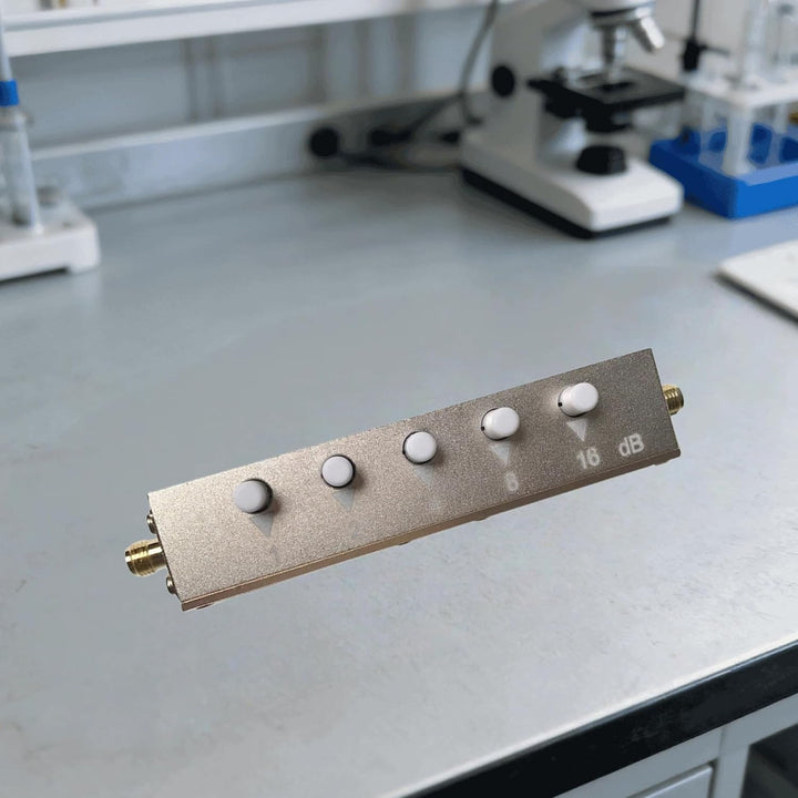 BECEN 5W SMA-KK Variable Step Attenuator DC-3GHz 0-30dB 50Ohm Adjustable RF Dämpfungsglied Einstellb
