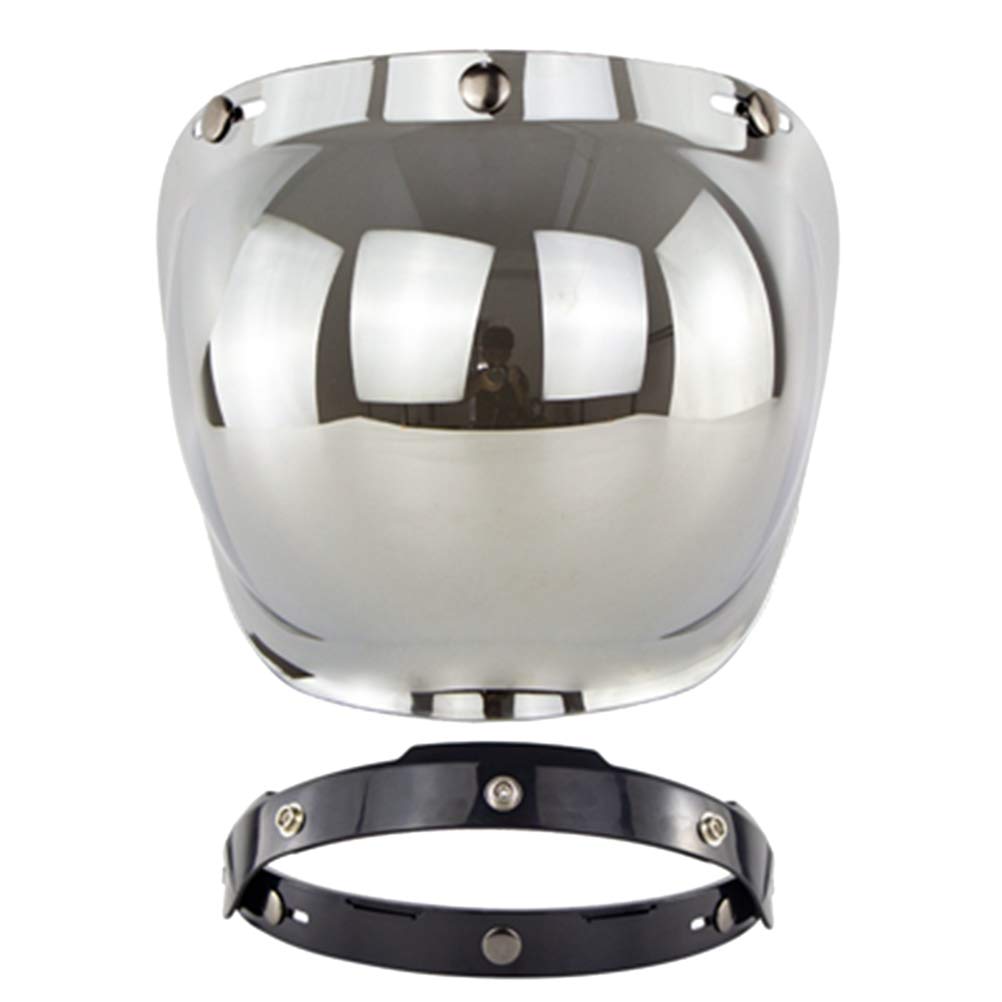 Jethelm Visier Motorrad-Sturzhelm Blase Visier Blase Schild Motorrad Helme Accessorie
