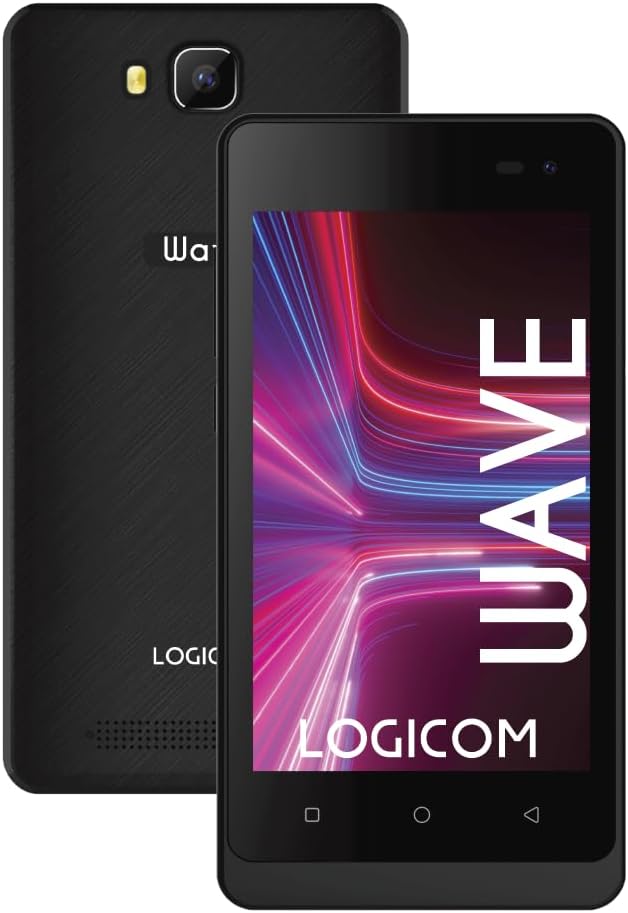 Logicom - Mobiltelefon mit Gesichtserkennung – Smartphone Le Wave – (10,2 cm (4 Zoll) Display – 8 GB
