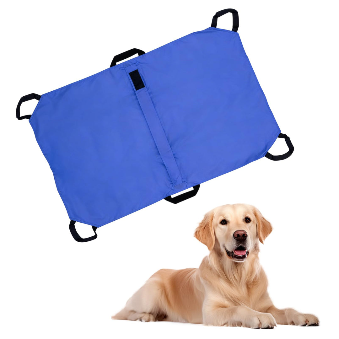 Veterinär Haustiertransportbahre, 120x74cm Faltbare Haustiertrage, Bis 110kg Transport Notfalltrage