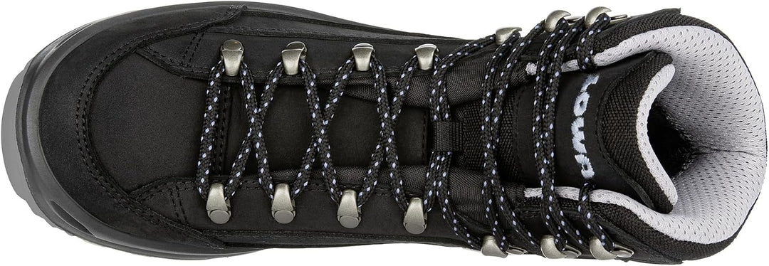 LOWA Renegade GTX MID Ws Damen Wanderstiefel Trekkingschuh Outdoor Goretex 320945 43.5 EU Schwarz Ei