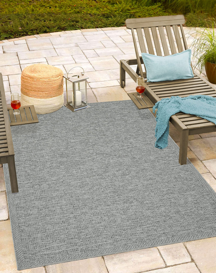 Mia´s Teppiche Denver robuster Outdoor Teppich, modern, Wetterfest &amp; UV-beständig, für Balkon, Terra