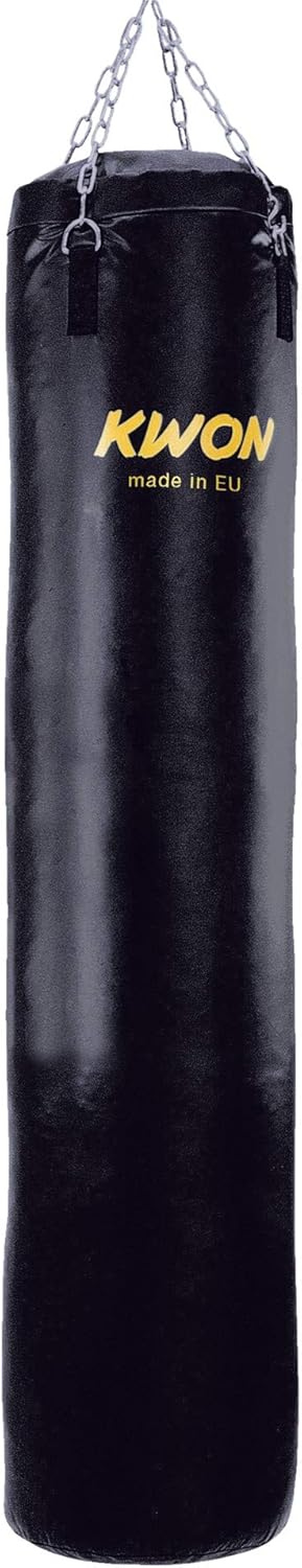 Kwon® Sandsack 180 cm mit Stahlkette 4080336 Boxsack schwarz