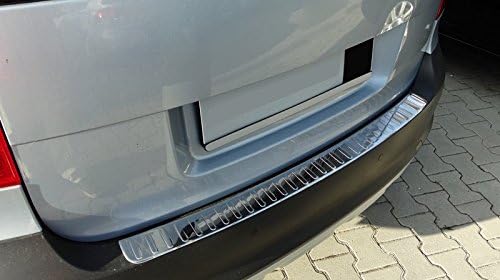 RECAMBO Ladekantenschutz Edelstahl kompatibel für Skoda Yeti hinten 2009-2013 - Hochglanz poliert, C