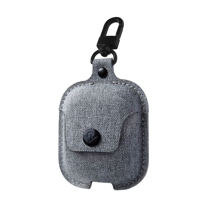 Twelve South Airsnap Twill - Schutzhülle/Cover mit Loss Prevention Clip für AirPods & Wireless Charg