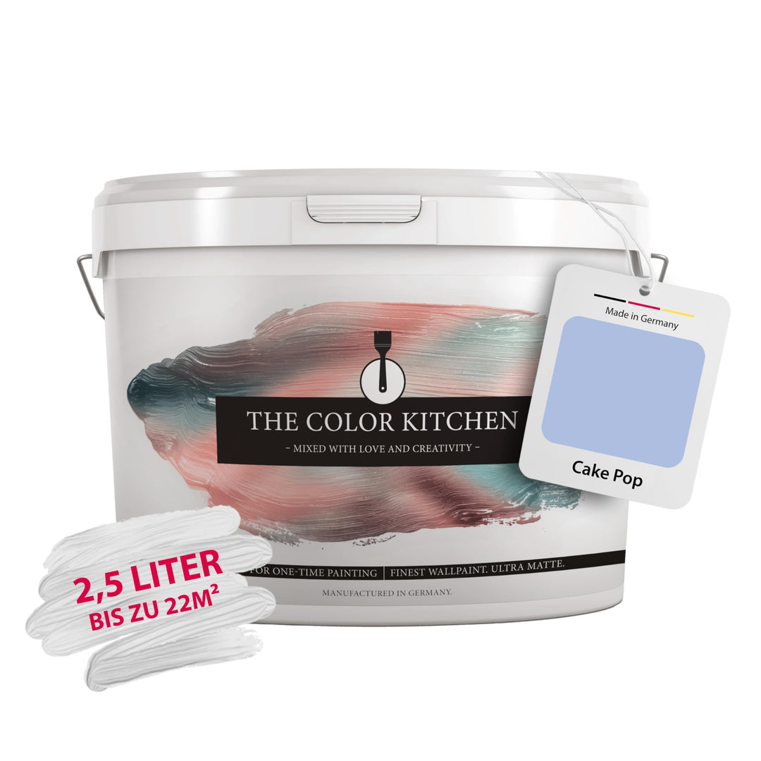 A.S. Création THE COLOR KITCHEN kräftige Wandfarbe - Malerfarbe für farbenfrohe Räume - matte Innenf
