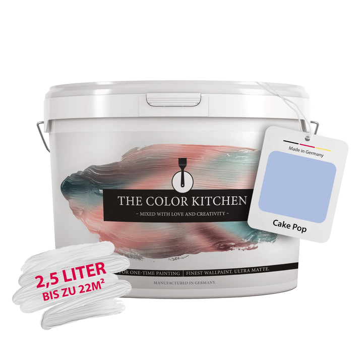 A.S. Création THE COLOR KITCHEN kräftige Wandfarbe - Malerfarbe für farbenfrohe Räume - matte Innenf