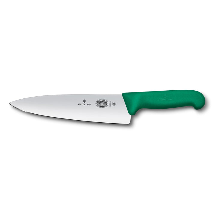 Victorinox Fibrox Kochmesser, Breites Universalmesser für Fleisch, Fisch, Gemüse und Kräuter, 20 cm,
