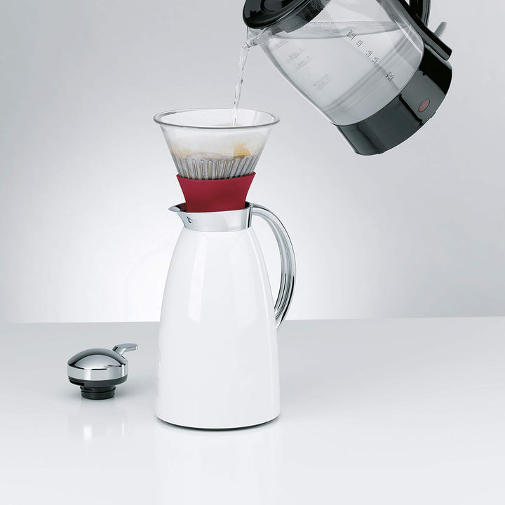 alfi Kaffeefilter Tritan Grösse 4, Handfilter Kaffee für Thermoskanne rot, 0095.278.001 wiederverwen
