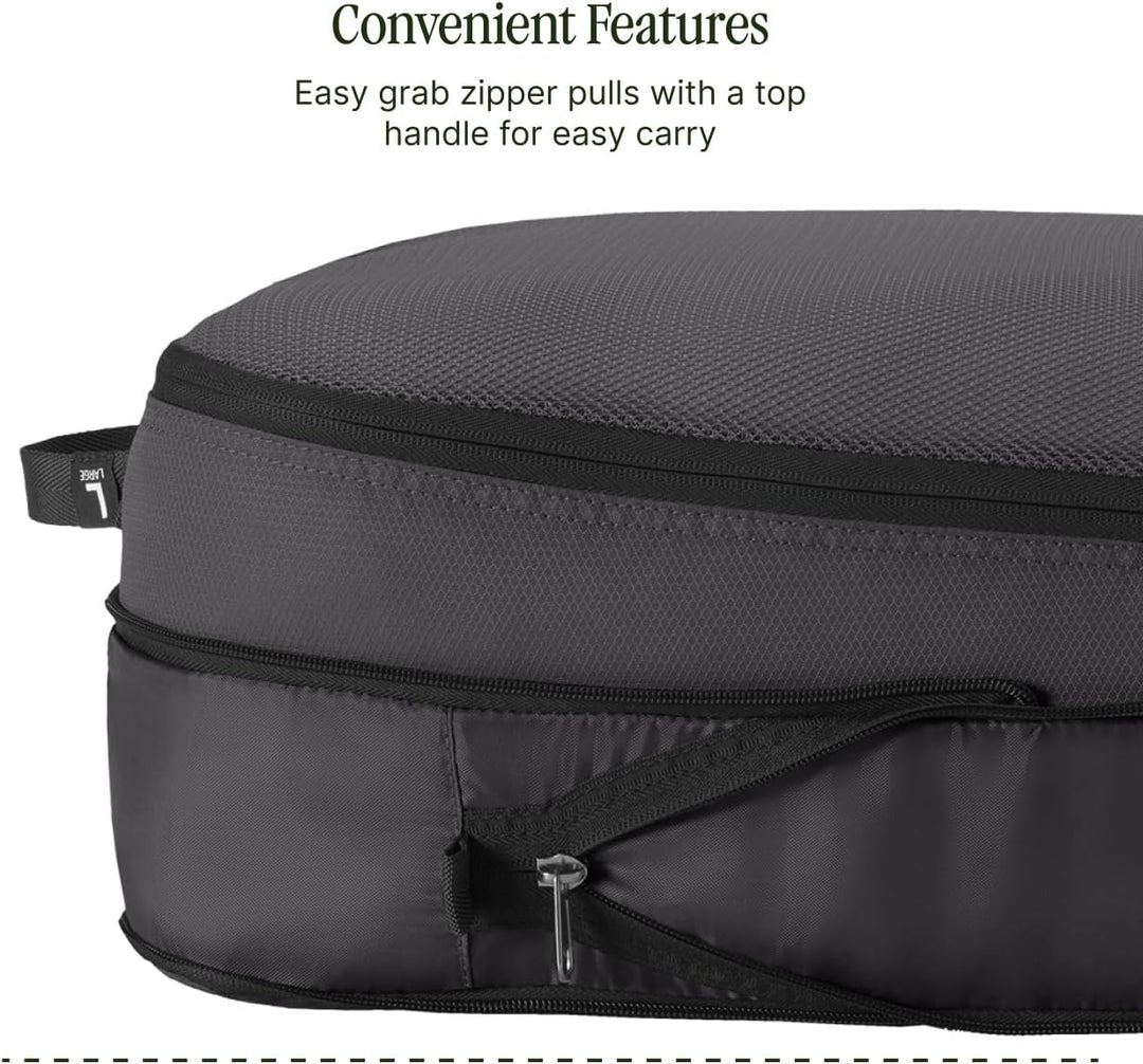 eagle creek Pack-It Reveal Expansion Cube L Black Large Schwarz, Large Schwarz