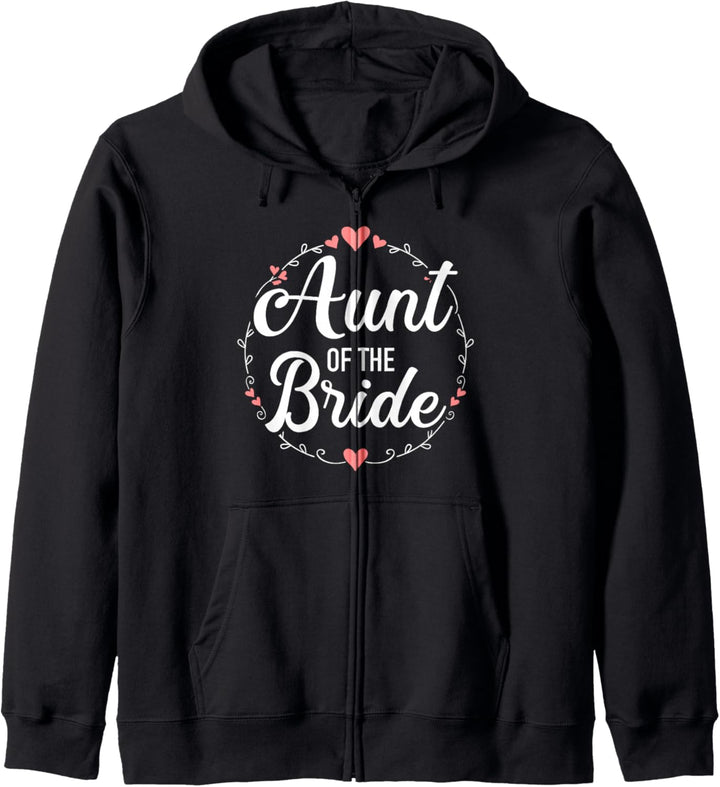 Tante der Braut für Hochzeit oder JGA Kapuzenjacke
