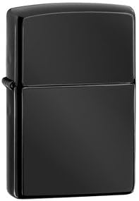 Zippo Feuerzeug Ebony, 24756, Schwarz, Einheitsgrösse, Einheitsgrösse