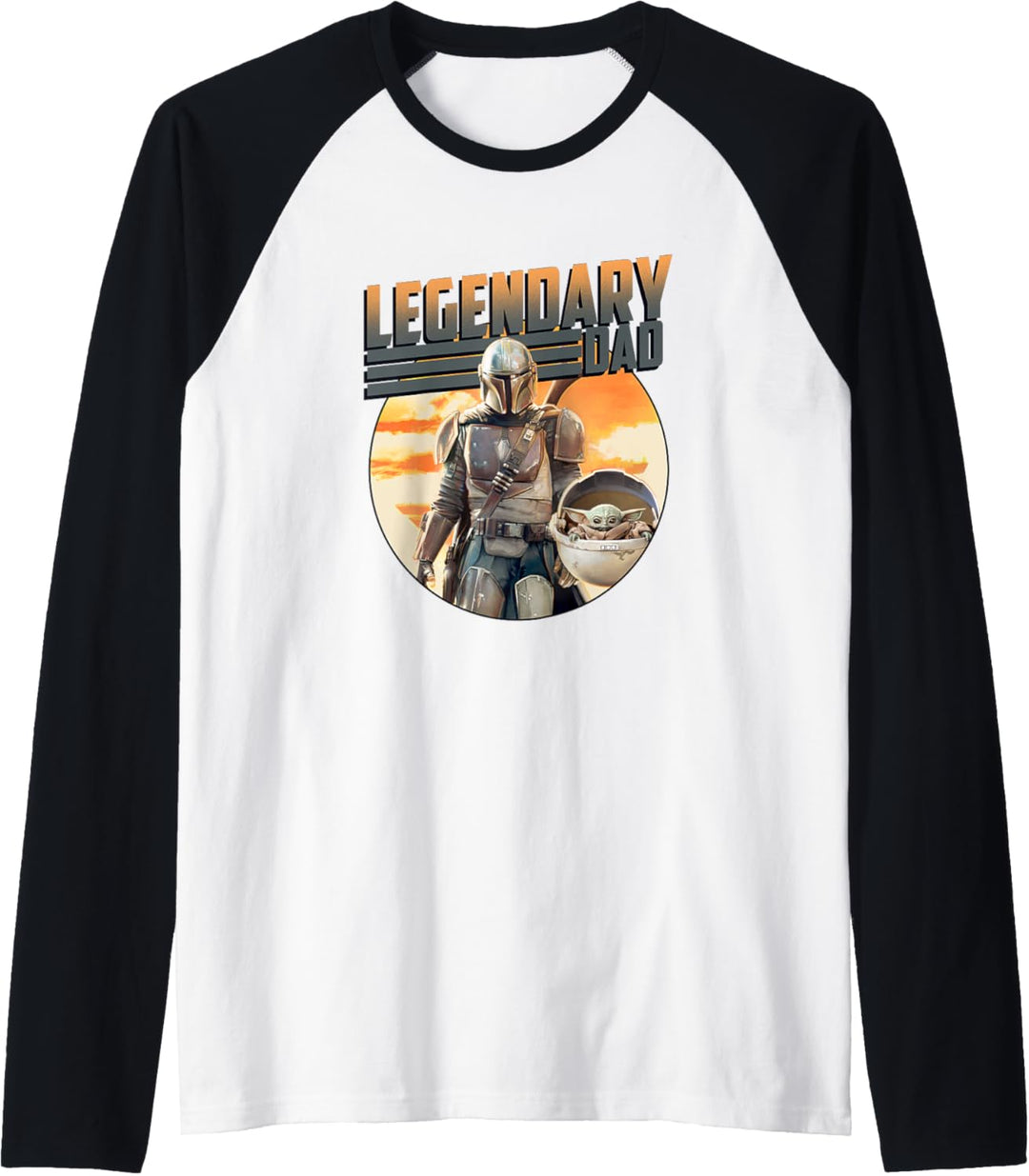 Star Wars: The Mandalorian & Grogu Vatertag Legend Badge Raglan