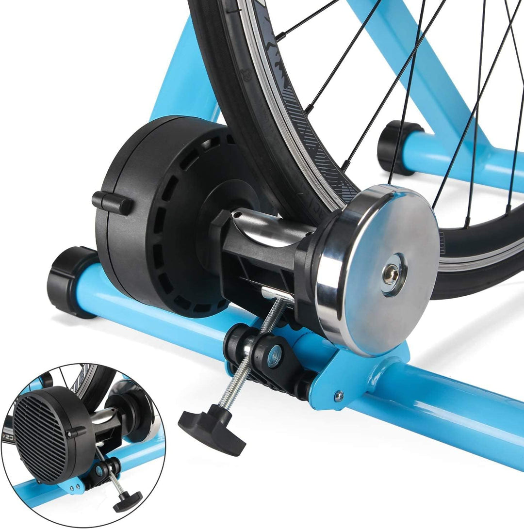 CXWXC Fahrrad Rollentrainer Indoor für 26-29 Zoll Reifen Rennrad Rollentrainer Klappbarer Fahrradrol