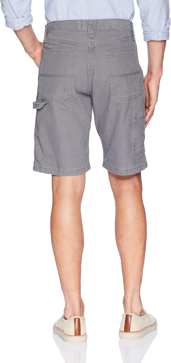 Wrangler Authentics Herren Loose Fit Carpenter Lssige Shorts 44 Felsgrau, 44 Felsgrau