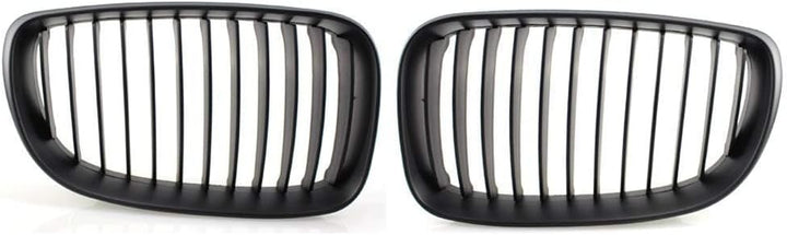 Kühlergrill für E81, E82, E87, E88, LCI 2008-2011, Schwarz, matt, 2 Stück