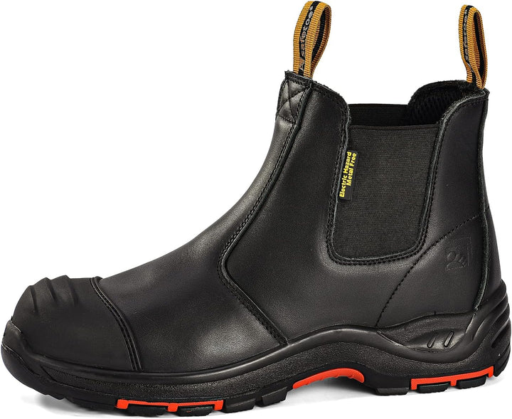 SAFEYEAR S3 Arbeitsstiefel Herren & Damen, M-8025 Sicherheitsschuhe Herren & Damen hoch ESD, wasserd