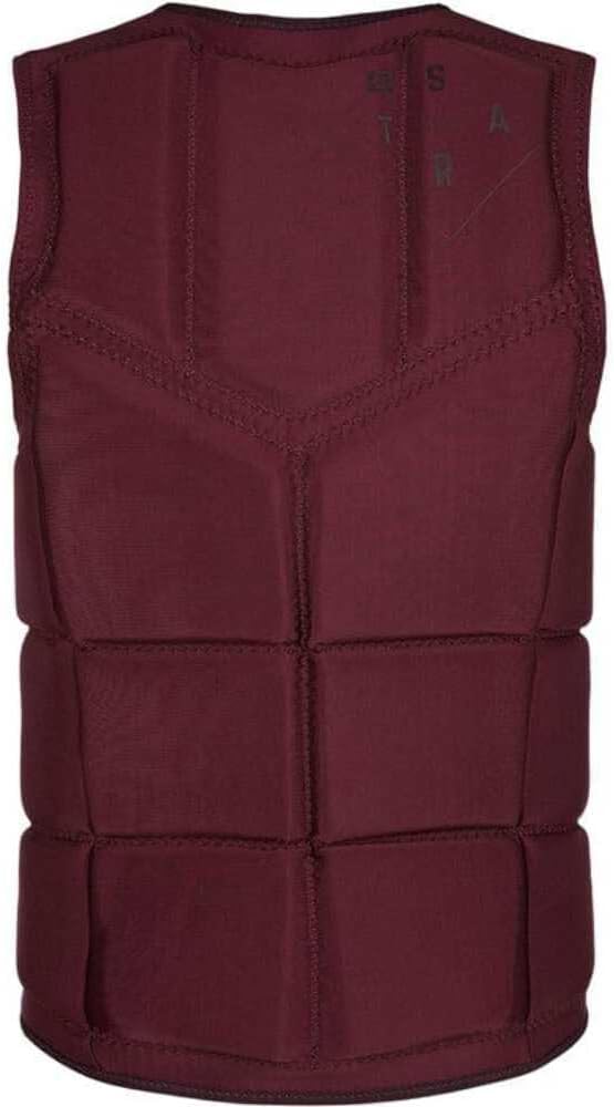 Mystic Watersports - Surf Kitesurf & Windsurfen Herren Star Impact Weste Top Front Zip - Oxblood Red