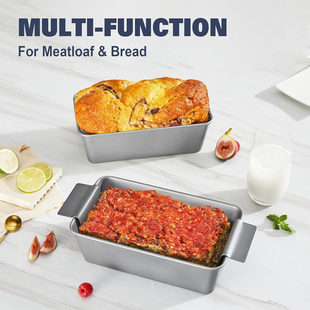 Hensych 25cm Gusseisen Topf Brot Backen Kastenform,Gusseisen Brot Backen Zubehör, Brotform,Antihaftb