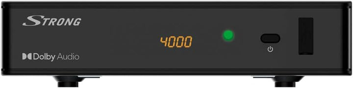 STRONG SRT8215 HD Receiver (DVB-T2, HEVC, H.265, Dolby® Digital Plus), schwarz