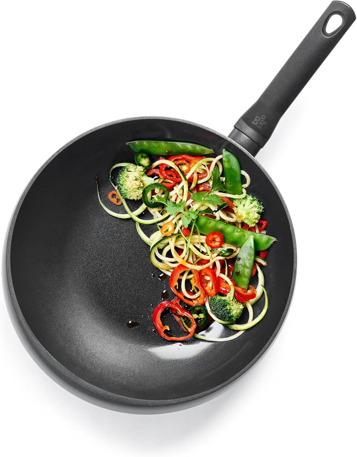 BK Easy Ceramic Keramischer Antihaft-Wok, 30 cm/5 Liter, PFAS-frei, für alle Herdarten einschliessli