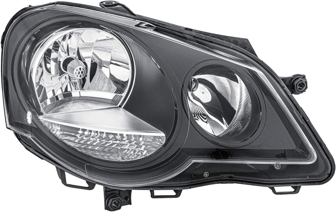HELLA 1EE 247 019-221 FF/Halogen-Hauptscheinwerfer - rechts - für u.a. VW Polo (9N_), Rechts